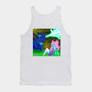 Dragon Girl Nouveau Tank Top